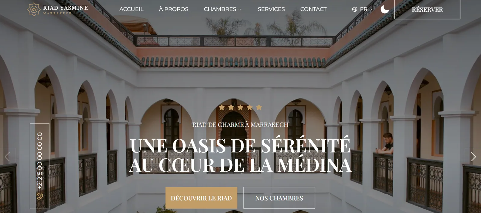 Riad Yasmine Marrakech — Aperçu en direct